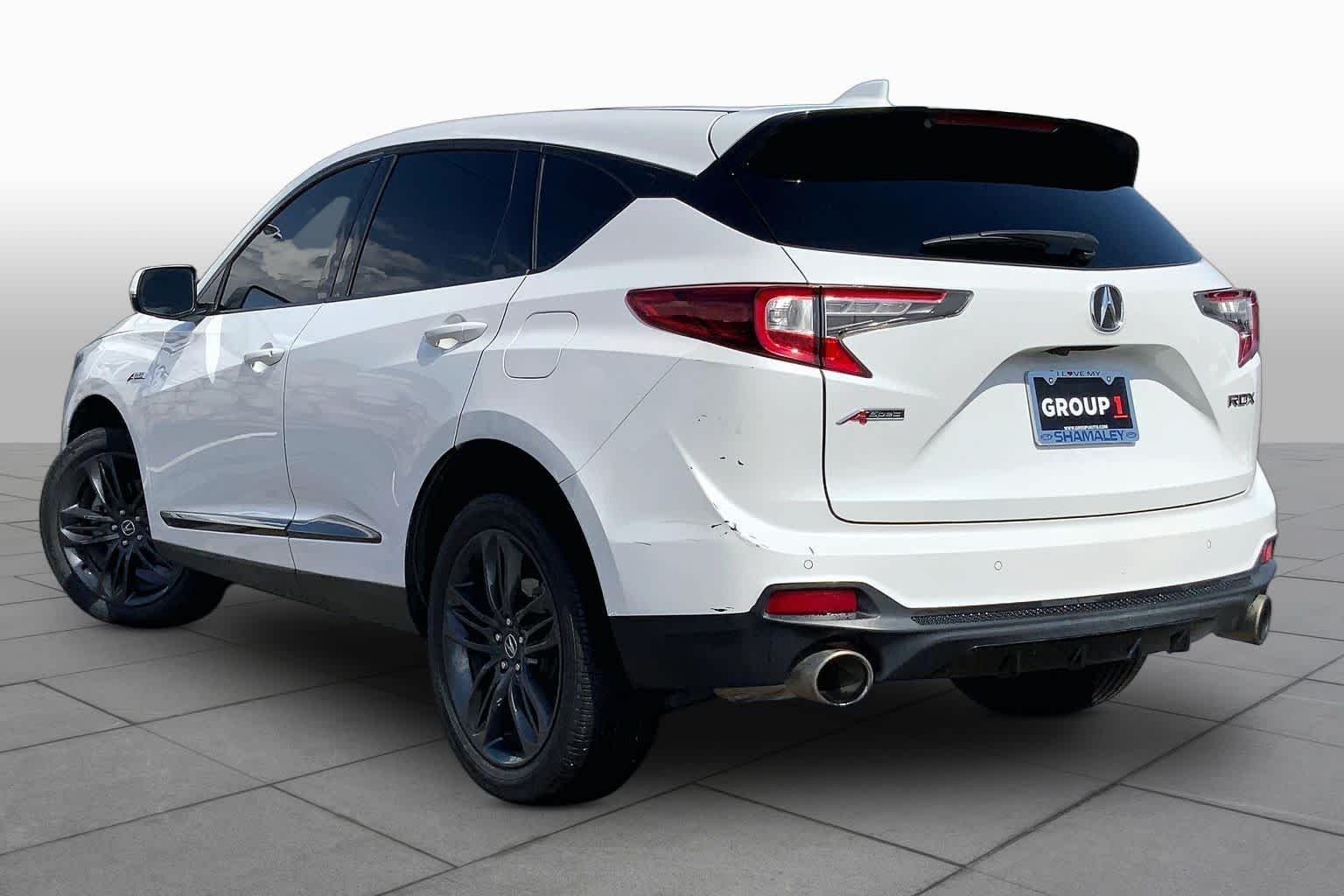 Used 2022 Platinum White Pearl Acura w/A-Spec Package image 12