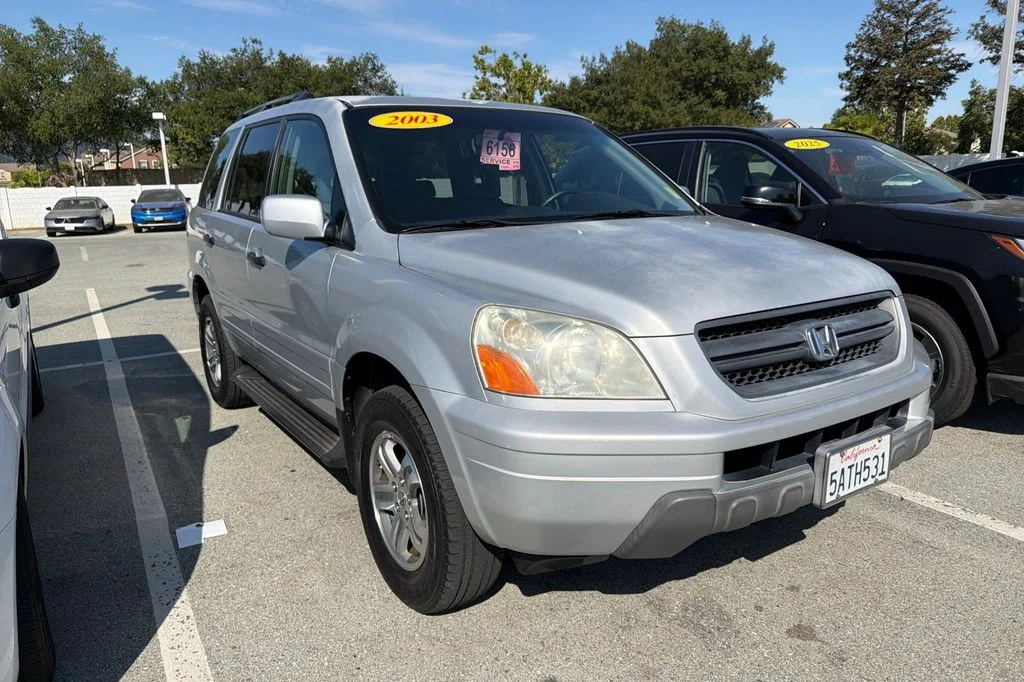 Used 2003 Honda Pilot EX with VIN 2HKYF18543H550882 for sale in Morgan Hill, CA