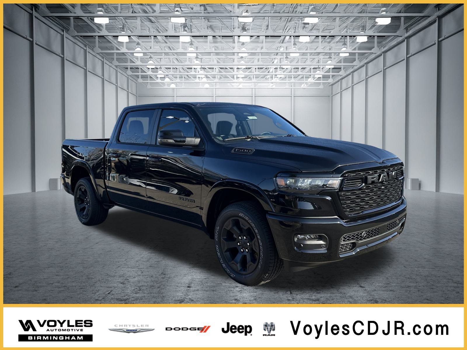 New 2026 Diamond Black Crystal Pearlcoat RAM Big Horn/Lone Star image 1