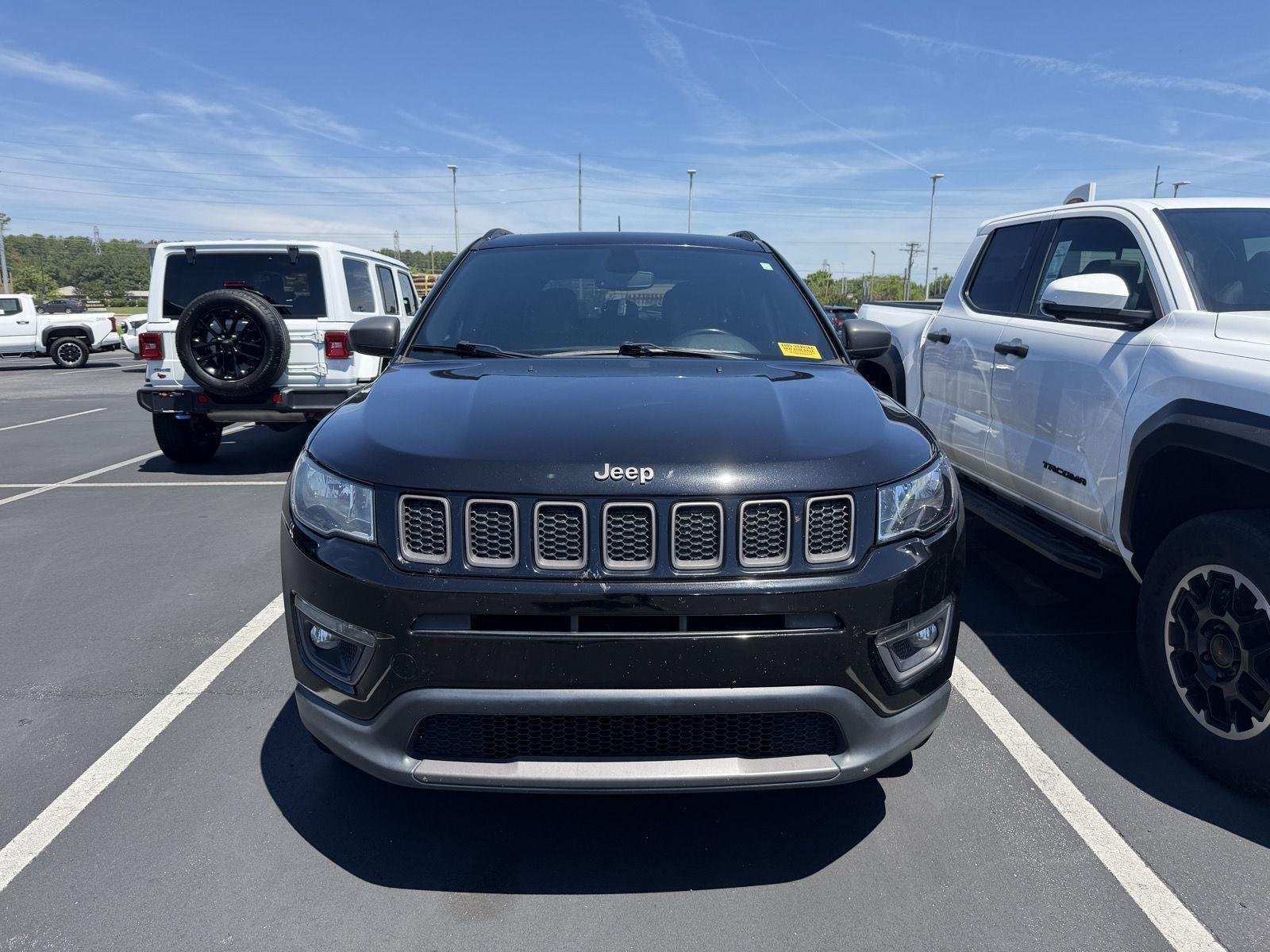 Used 2021 Diamond Black Crystal Pearlcoat Jeep 80th Anniversary image 2