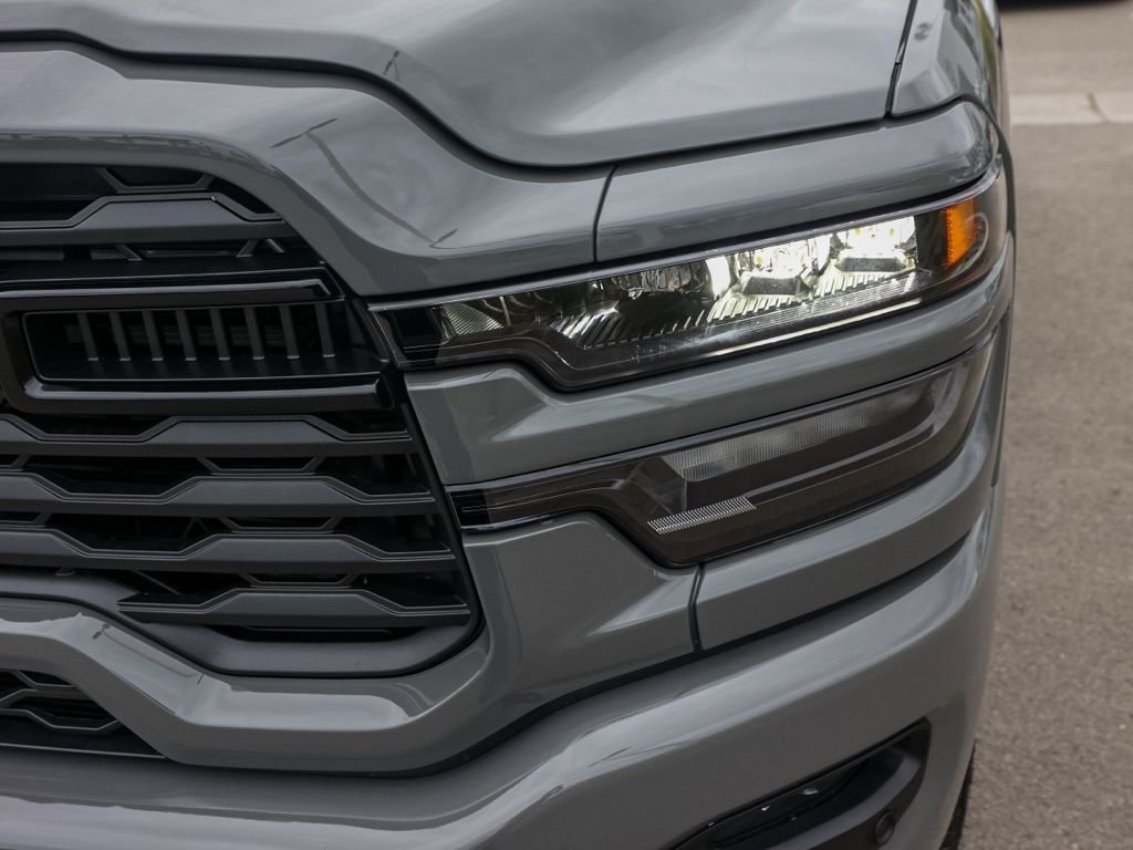 New 2026 Ceramic Gray Clear-Coat Exterior Paint RAM Big Horn Night Edition image 9