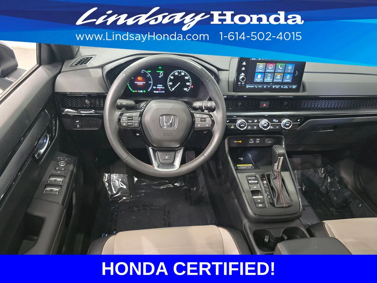 Certified Used 2023 Crystal Black Pearl Honda Sport Touring image 14