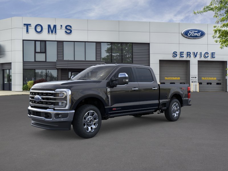 Agate Black Metallic 2026 Ford F-350 Super Duty King Ranch Crew Cab 4WD Pickup Truck Four-Wheel Drive