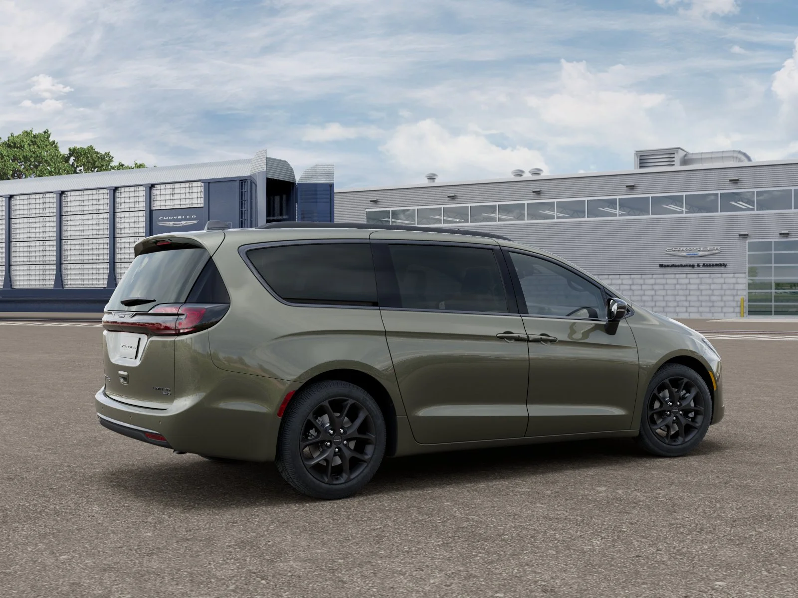New 2027 Olive Green Pearl-Coat Exterior Paint Chrysler Limited image 2