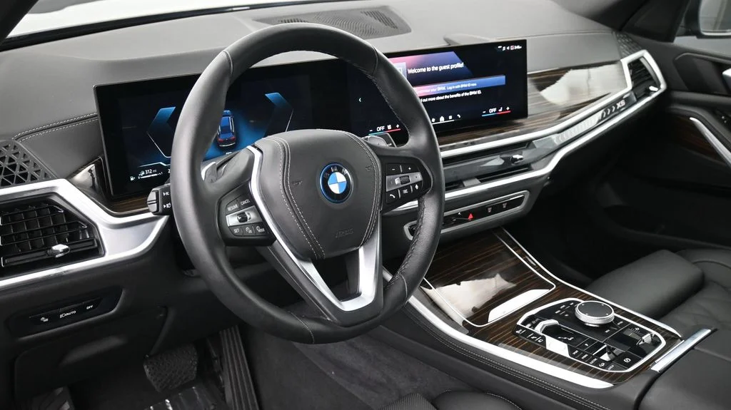 Certified Used 2025 Black BMW xDrive50e image 8