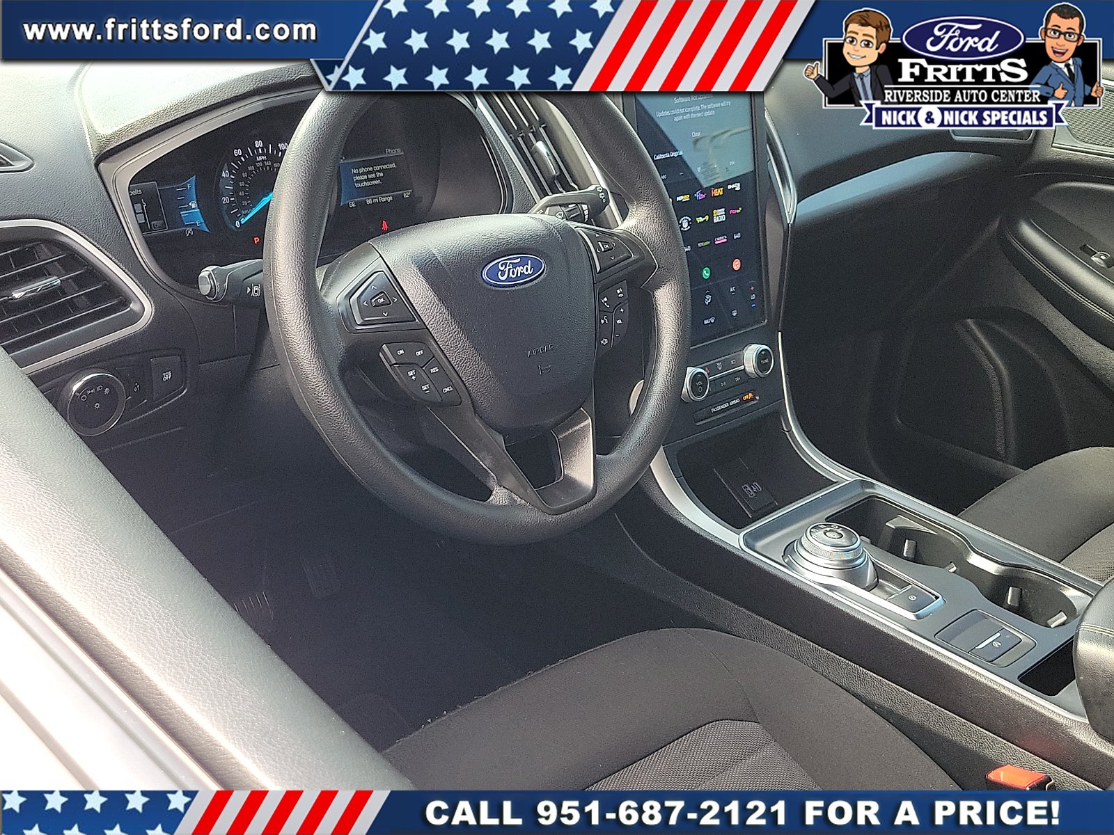 Certified Used 2024 Oxford White Ford SE image 4