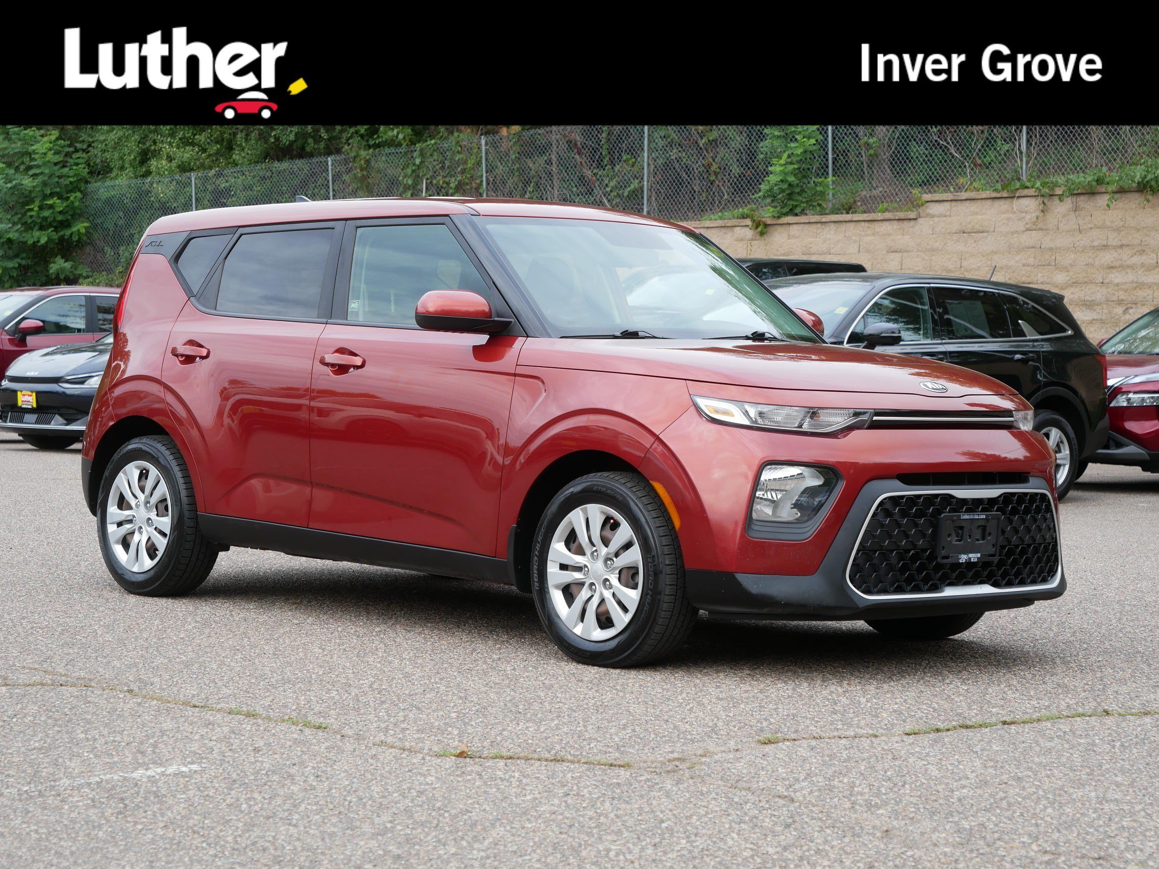 Used 2021 Mars Orange Kia LX image 1