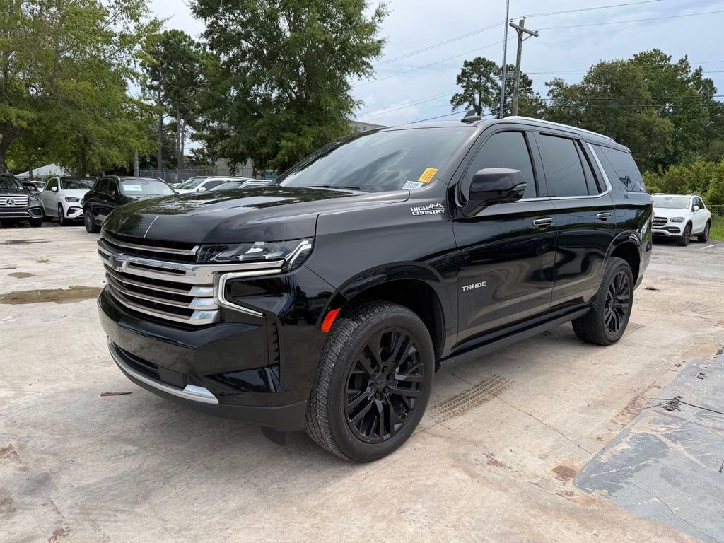 Used 2021 Black Chevrolet High Country image 1