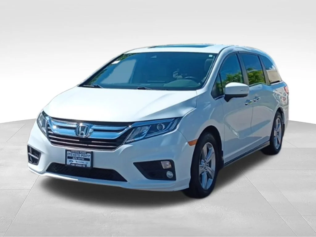 Used 2020 Platinum White Pearl Honda EX-L image 3
