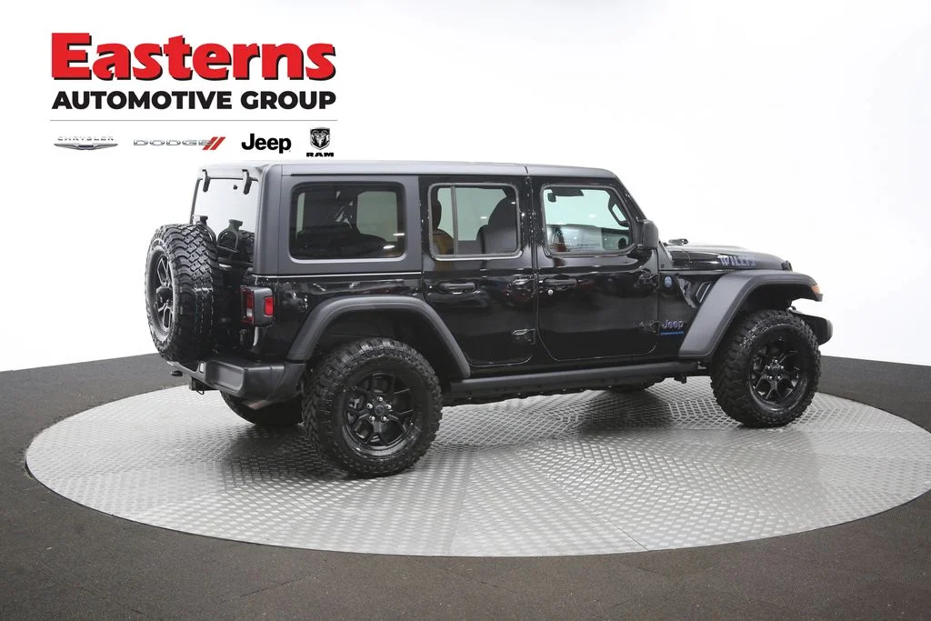 Used 2025 Black Jeep Willys 4xe image 43