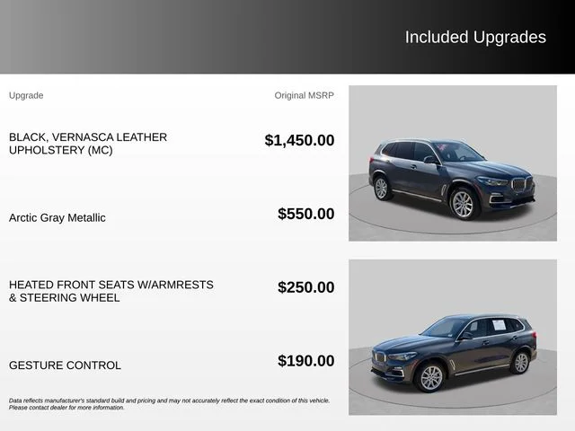 Used 2019 Gray BMW xDrive40i image 4