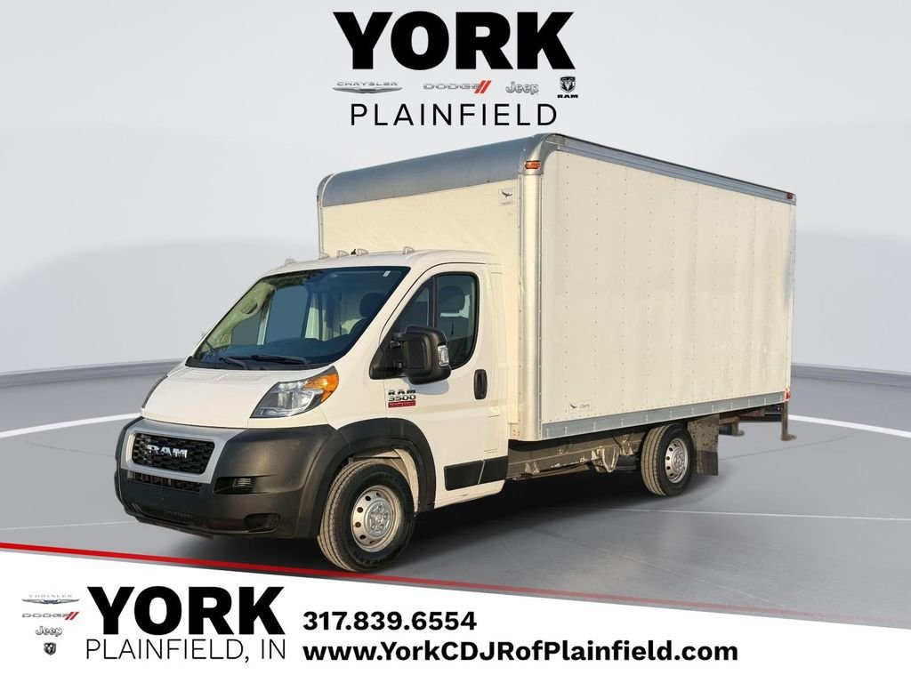 White 2019 RAM ProMaster Chassis Pickup Truck Front-Wheel Drive 6-Speed Automatic