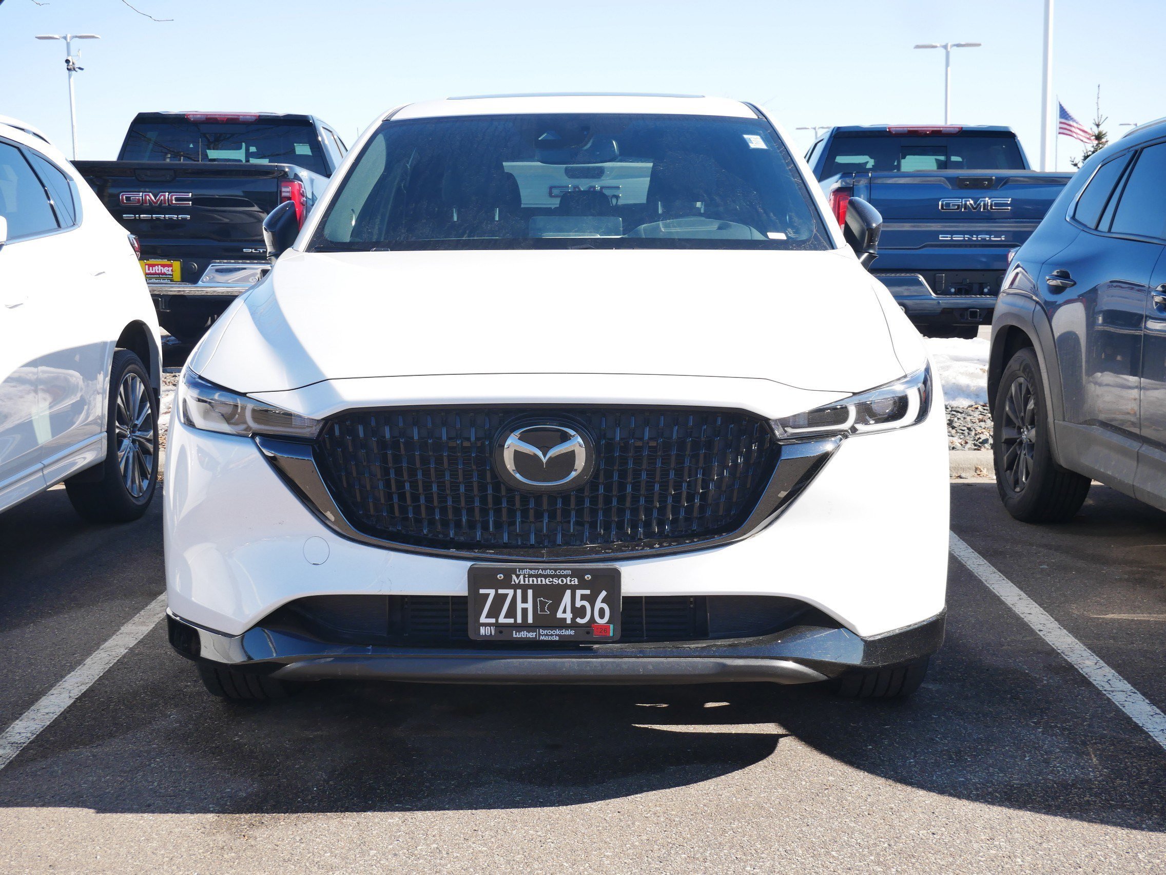 Certified 2024 Mazda CX-5 Turbo Premium Package with VIN JM3KFBDY5R0373493 for sale in Brooklyn Center, Minnesota