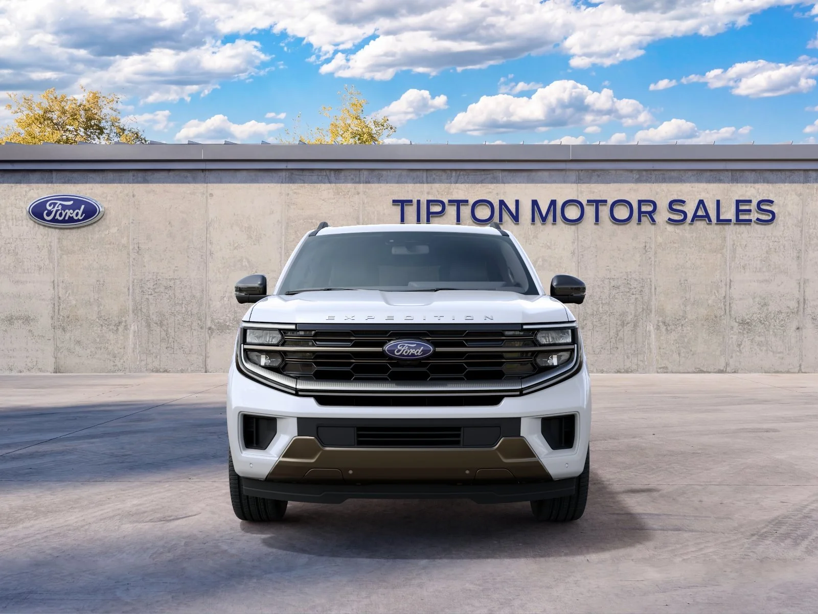 New 2027 Star White Metallic Tri-Coat Ford King Ranch® image 3
