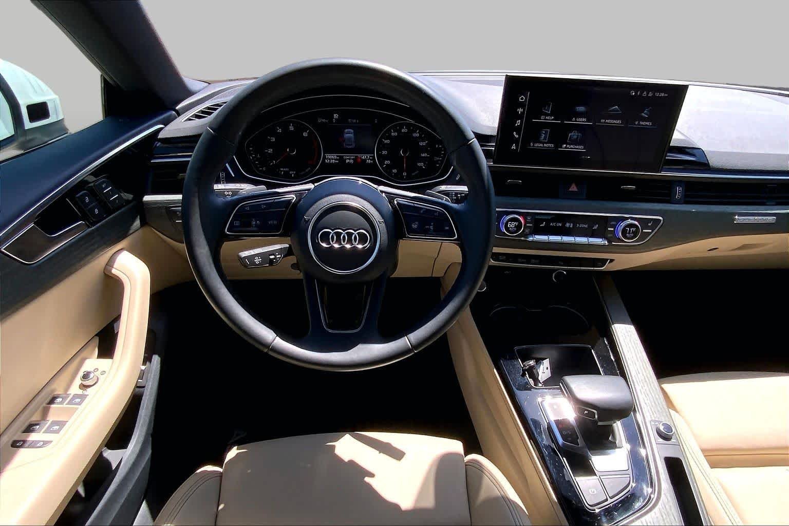 Used 2023 Glacier White Metallic Audi S line Premium image 6