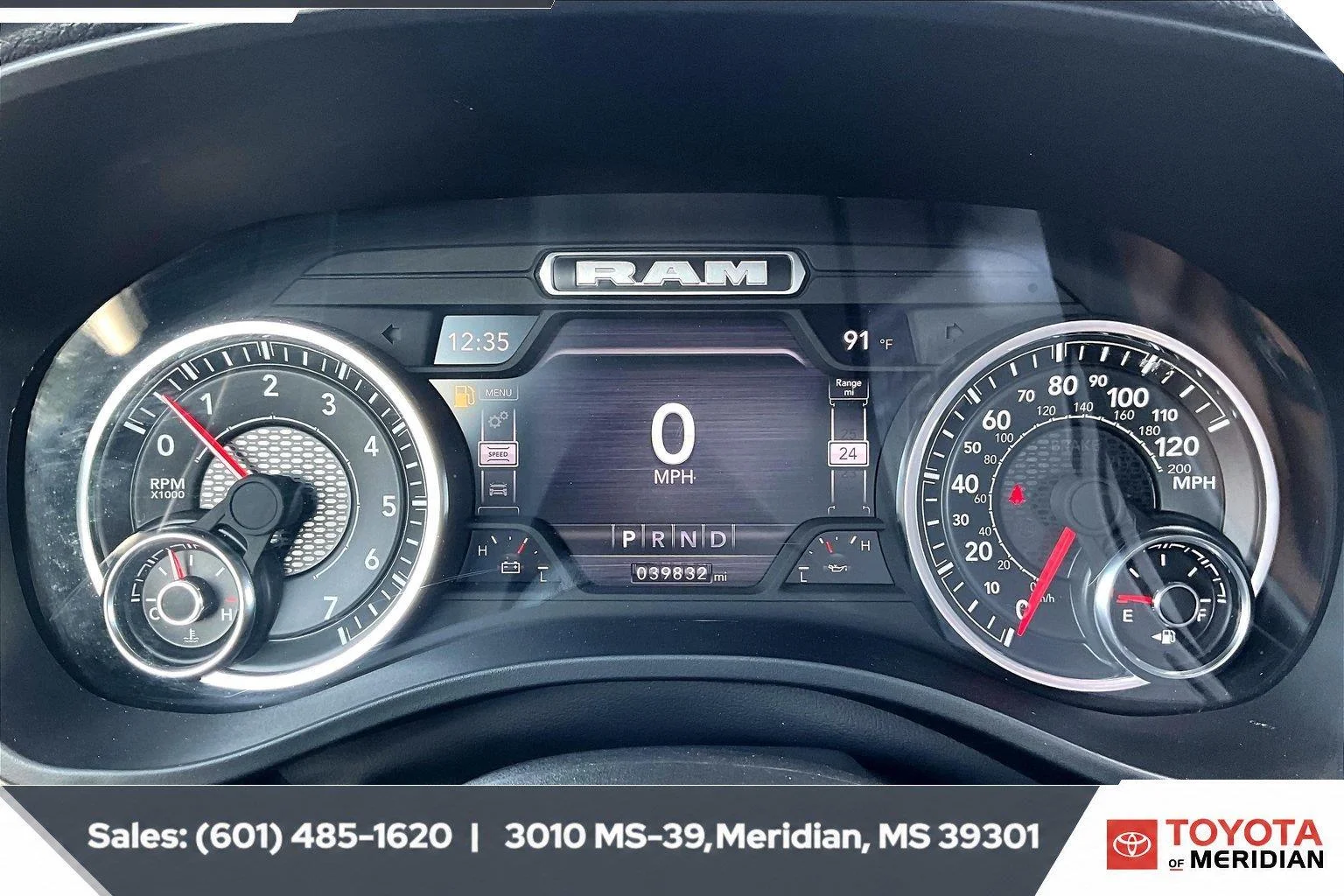 Used 2023 Bright White Clearcoat Ram Laramie image 14