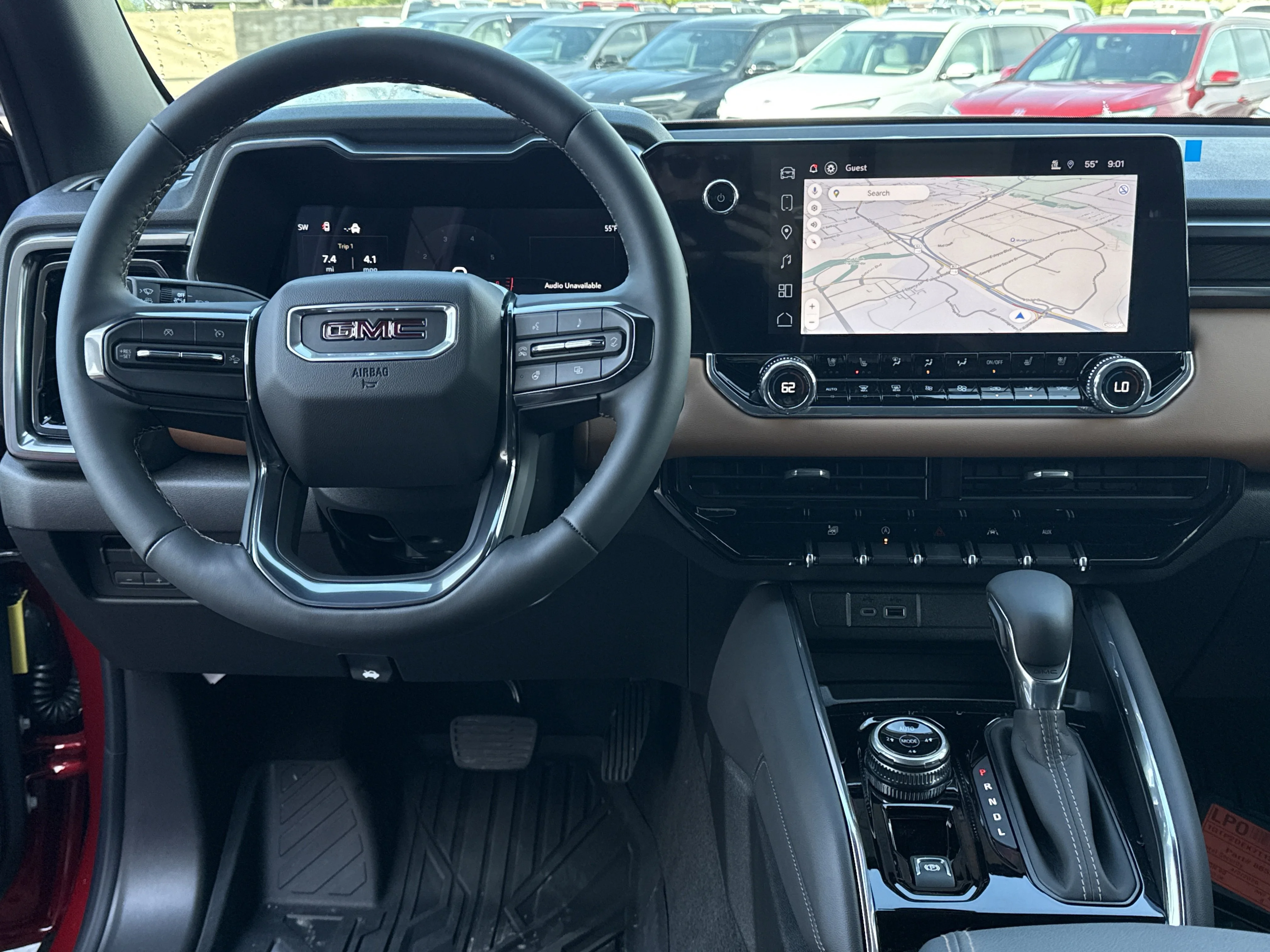 New 2026 Volcanic Red Tintcoat GMC 4WD AT4 image 7