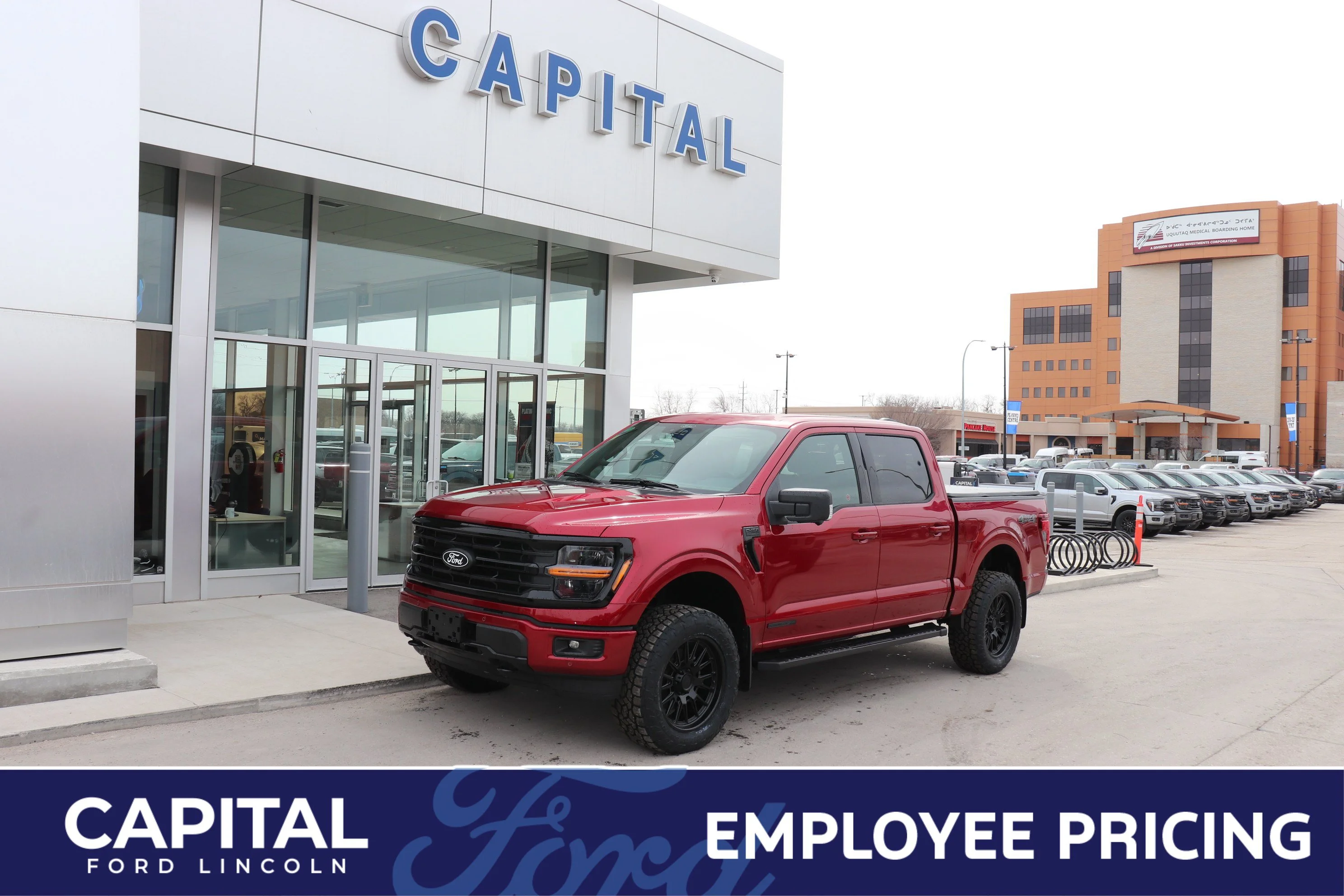 New 2026 RUBY RED METALLIC TINTED CC Ford XLT image 1