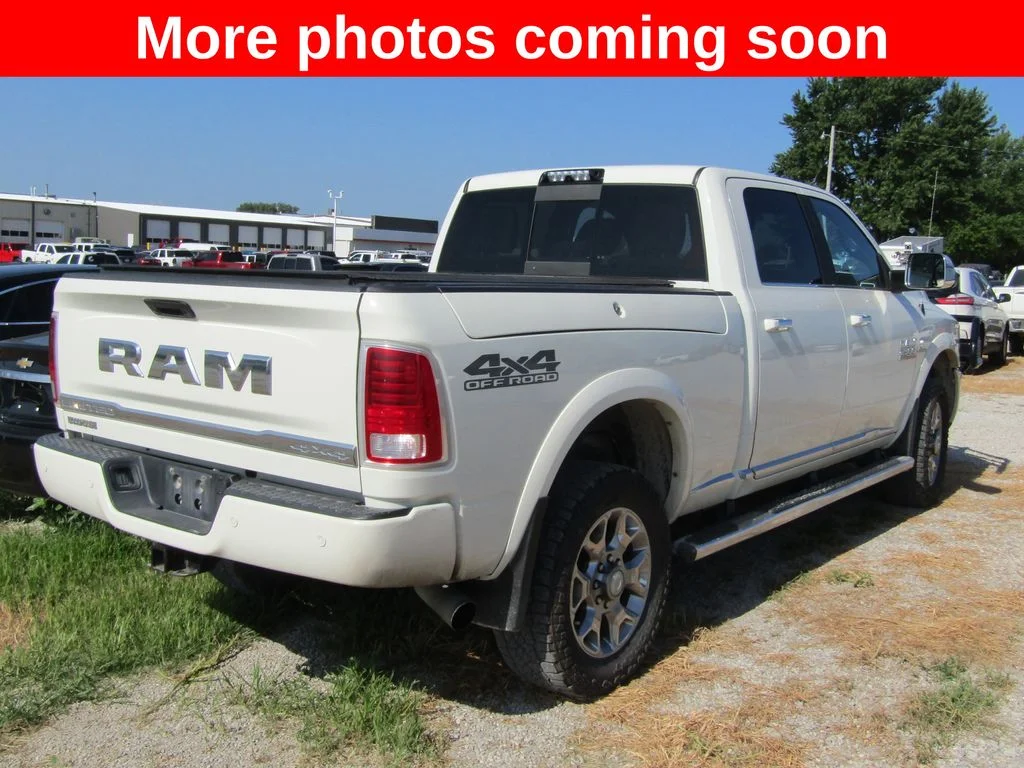 Used 2017 White Ram Laramie Longhorn image 5