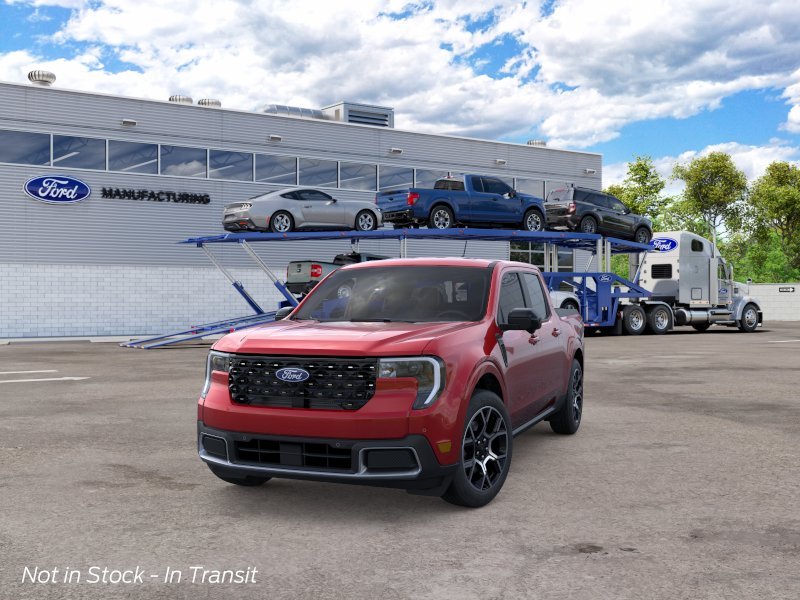 New 2026 Ruby Red Metallic Tinted Clearcoat Ford Lariat image 3