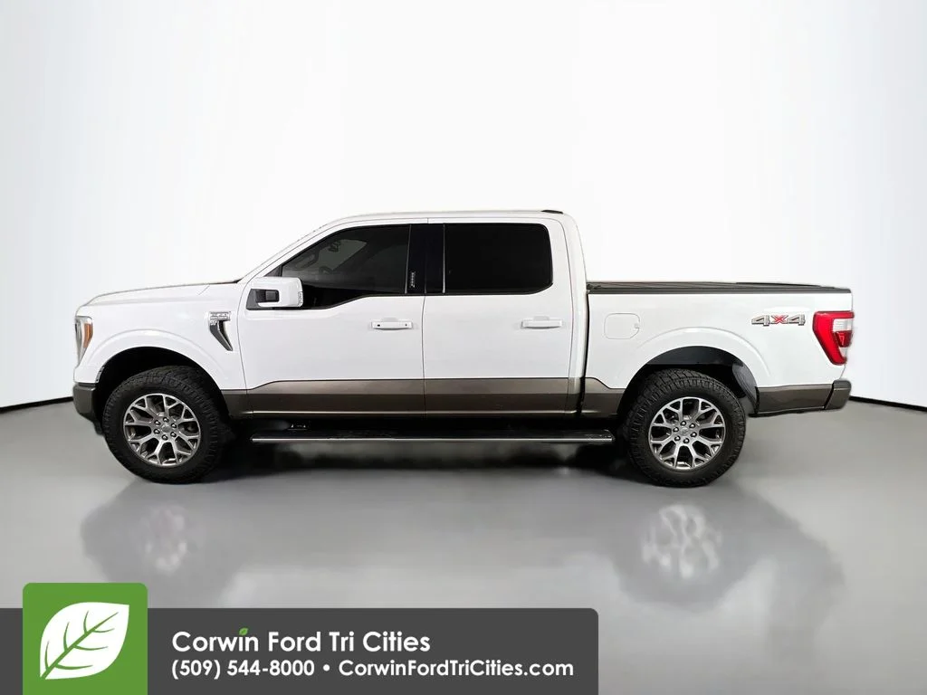 Used 2021 Oxford White Ford King Ranch image 6
