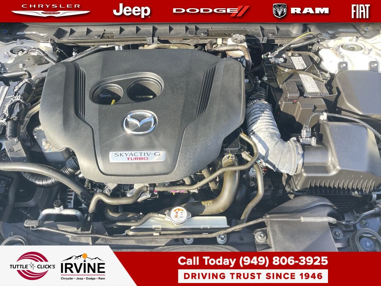 Used 2024 Snowflake White Pearl Mica Mazda 2.5 Turbo Premium Package image 41