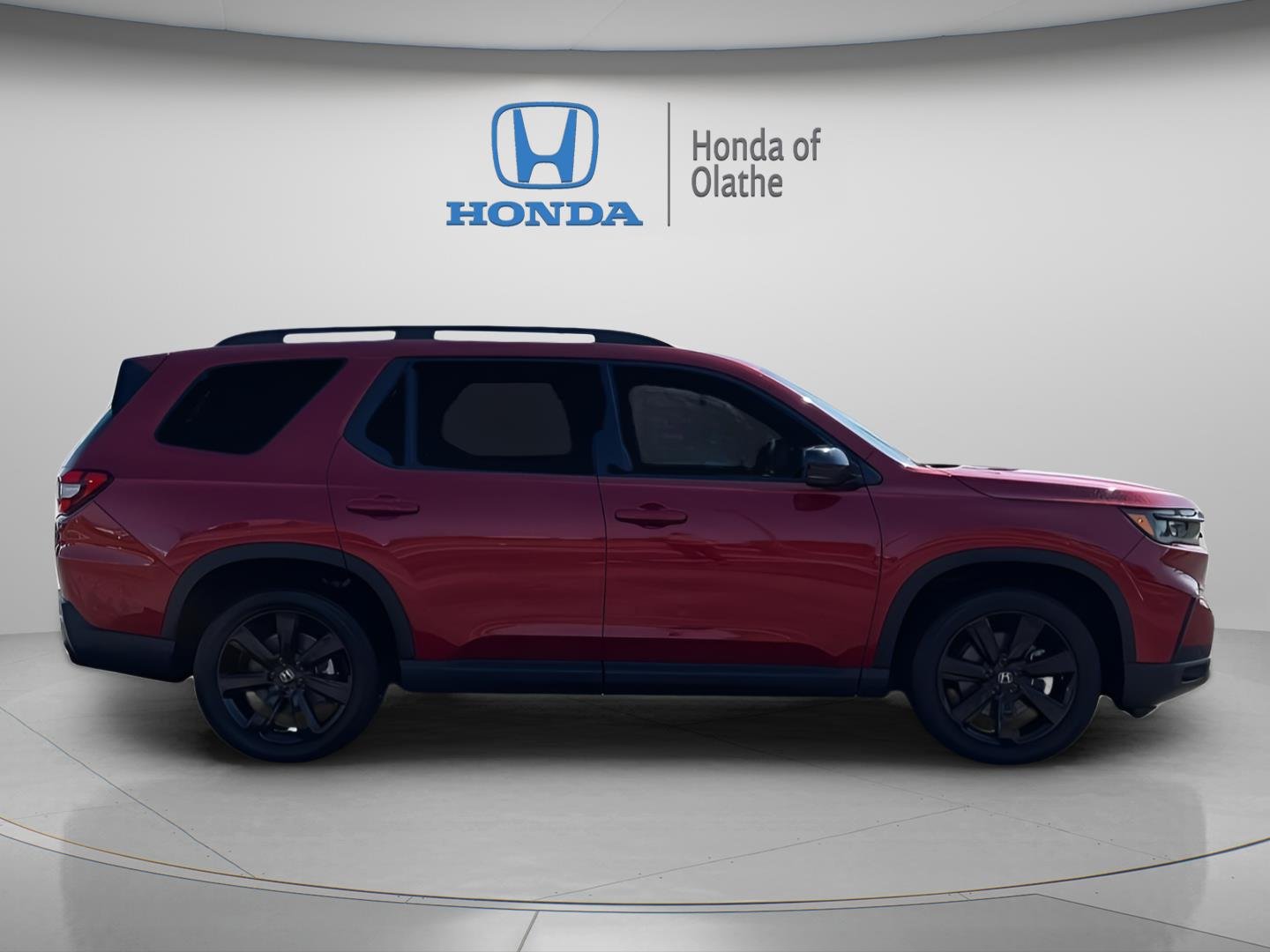 Certified 2025 Honda Pilot Black Edition with VIN 5FNYG1H92SB165303 for sale in Kansas City
