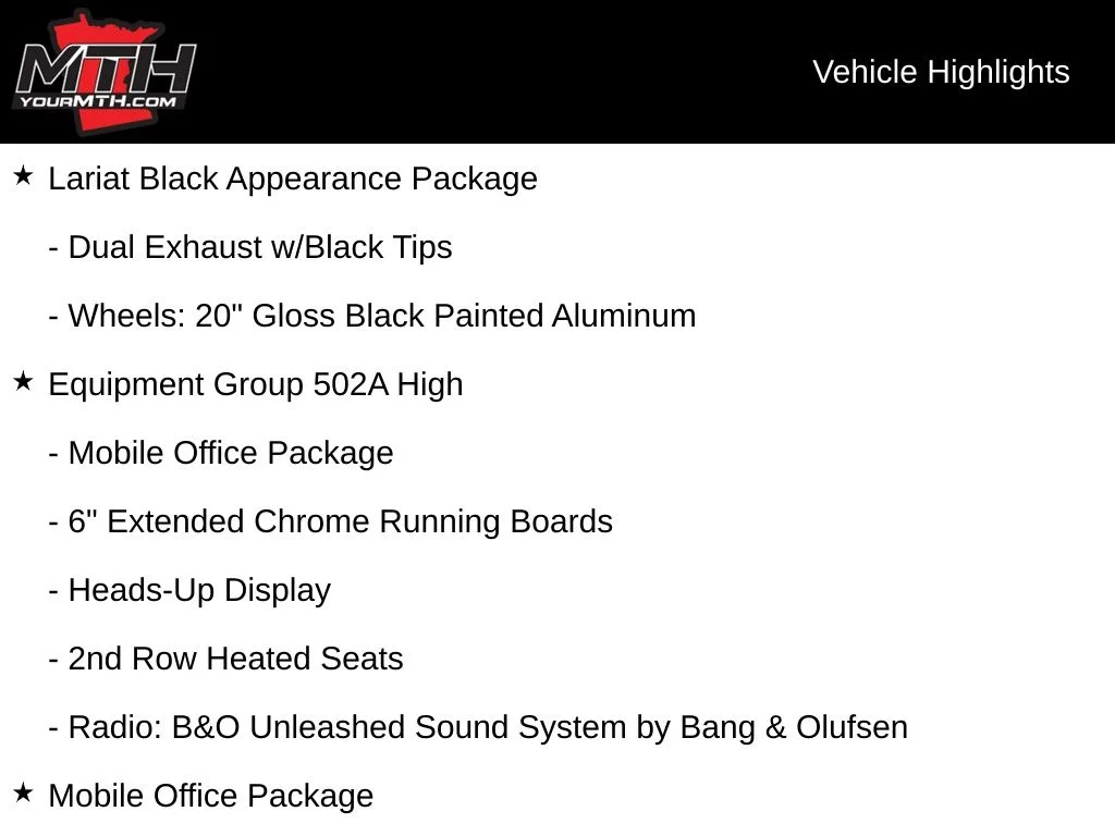 Certified Used 2024 Black Ford Lariat image 10