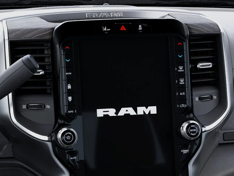 New 2026 Diamond Black Crystal Pearl-Coat Exterior Paint RAM Laramie image 44