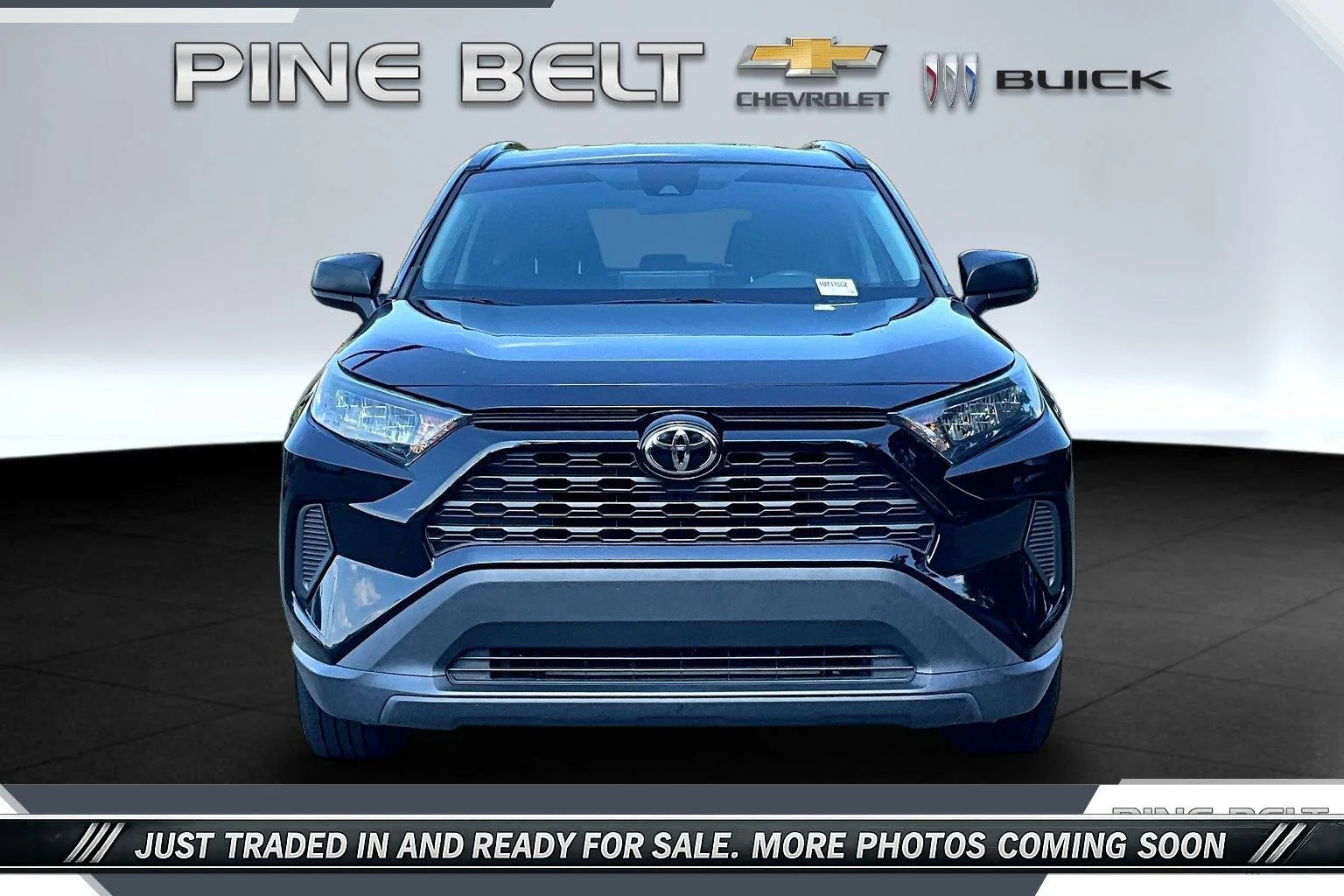 Used 2021 Midnight Black Metallic Toyota LE image 3