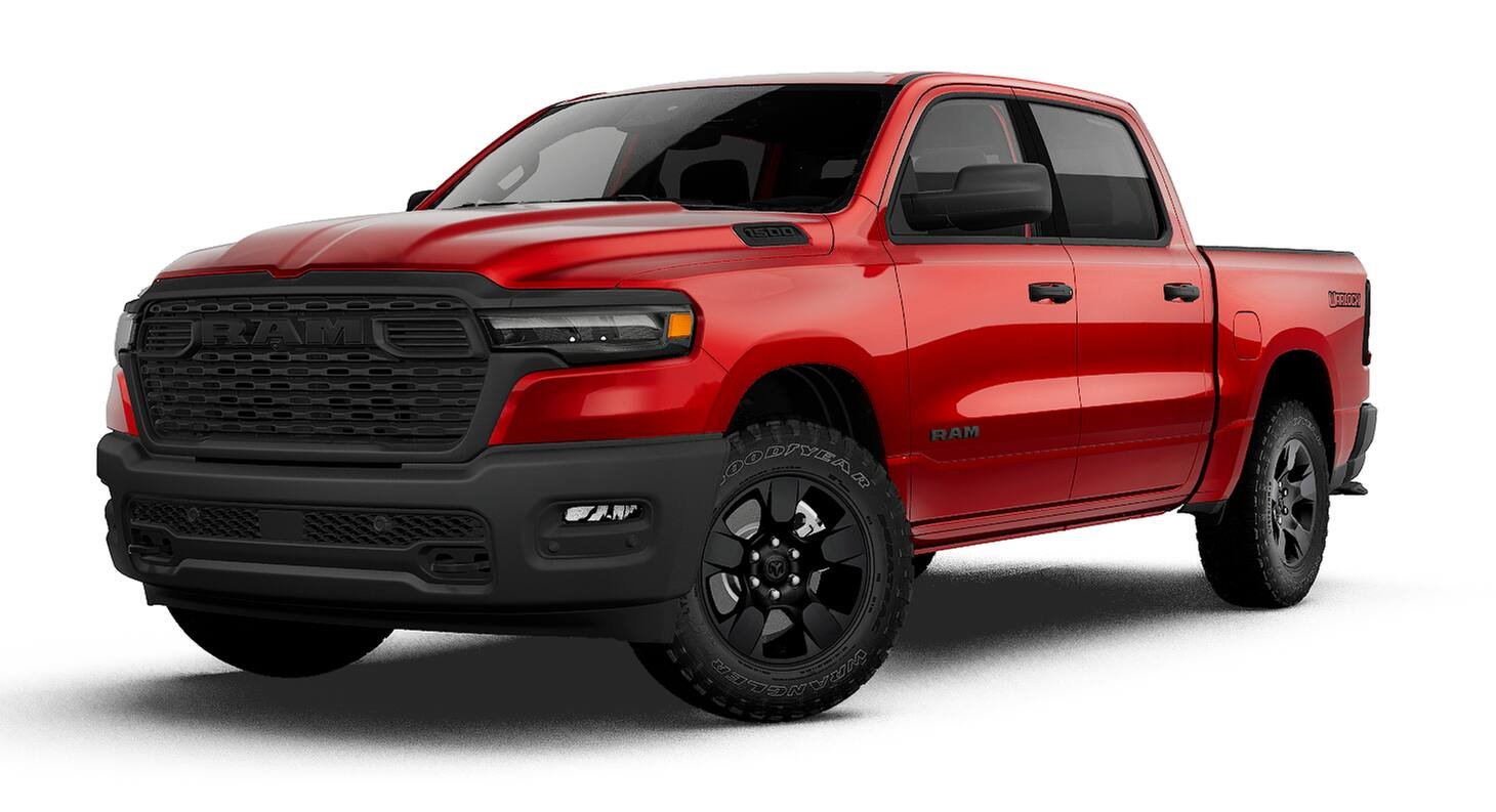 New 2027 Molten Red Pearl-Coat Exterior Paint RAM Warlock image 13