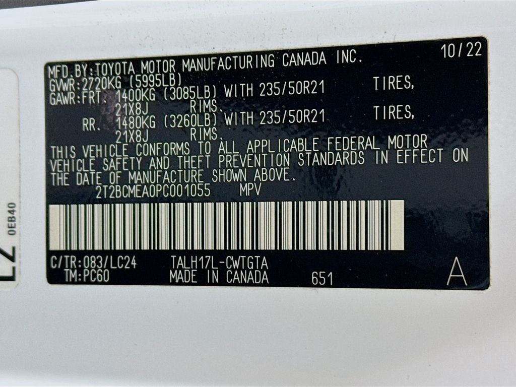 Used 2023 White Lexus 500h F SPORT Performance image 27