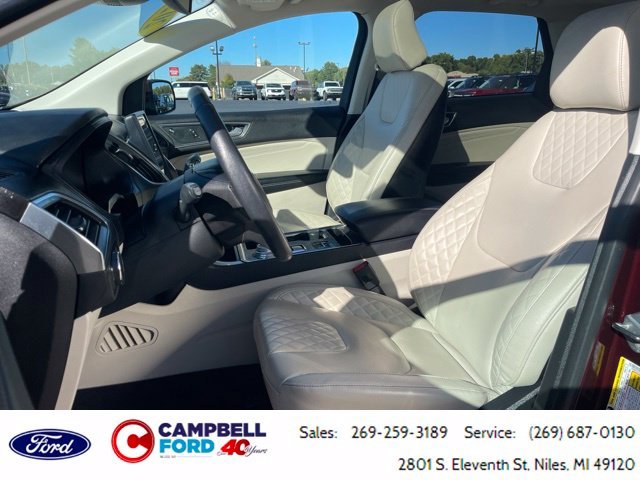 Certified Used 2023 Burgundy Ford Titanium image 12
