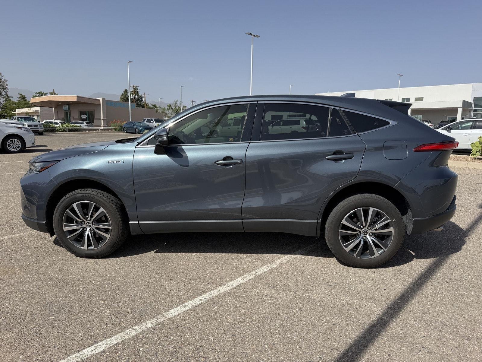 Used 2021 Coastal Gray Metallic Toyota LE image 2