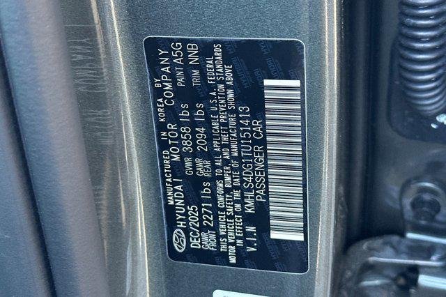 New 2026 Amazon Gray Hyundai SEL Sport Premium image 27