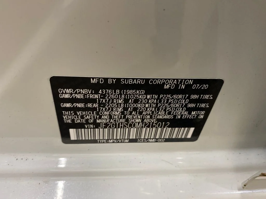 Used 2021 White Subaru Sport image 25