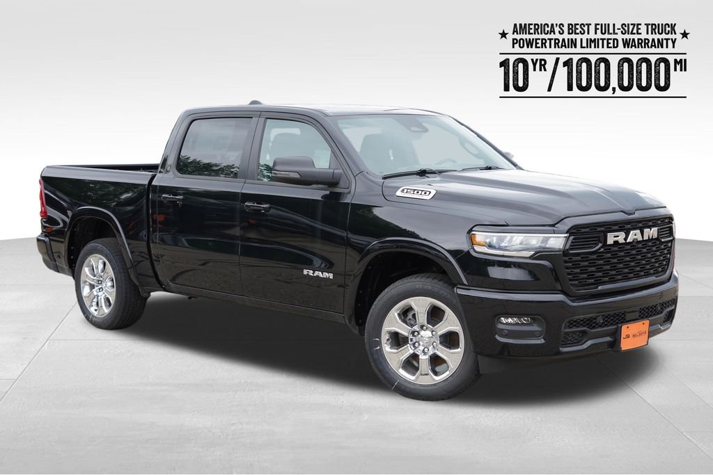 New 2026 Diamond Black Crystal Pearlcoat RAM Big Horn image 1