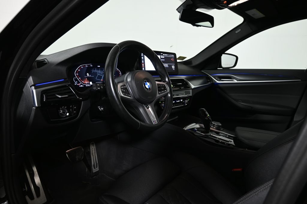 Certified Used 2023 Black Sapphire Metallic BMW 530i xDrive image 4