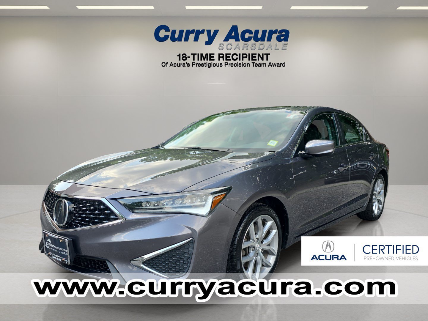 Certified Used 2021 Modern Steel Metallic Acura w/Premium Pkg image 1