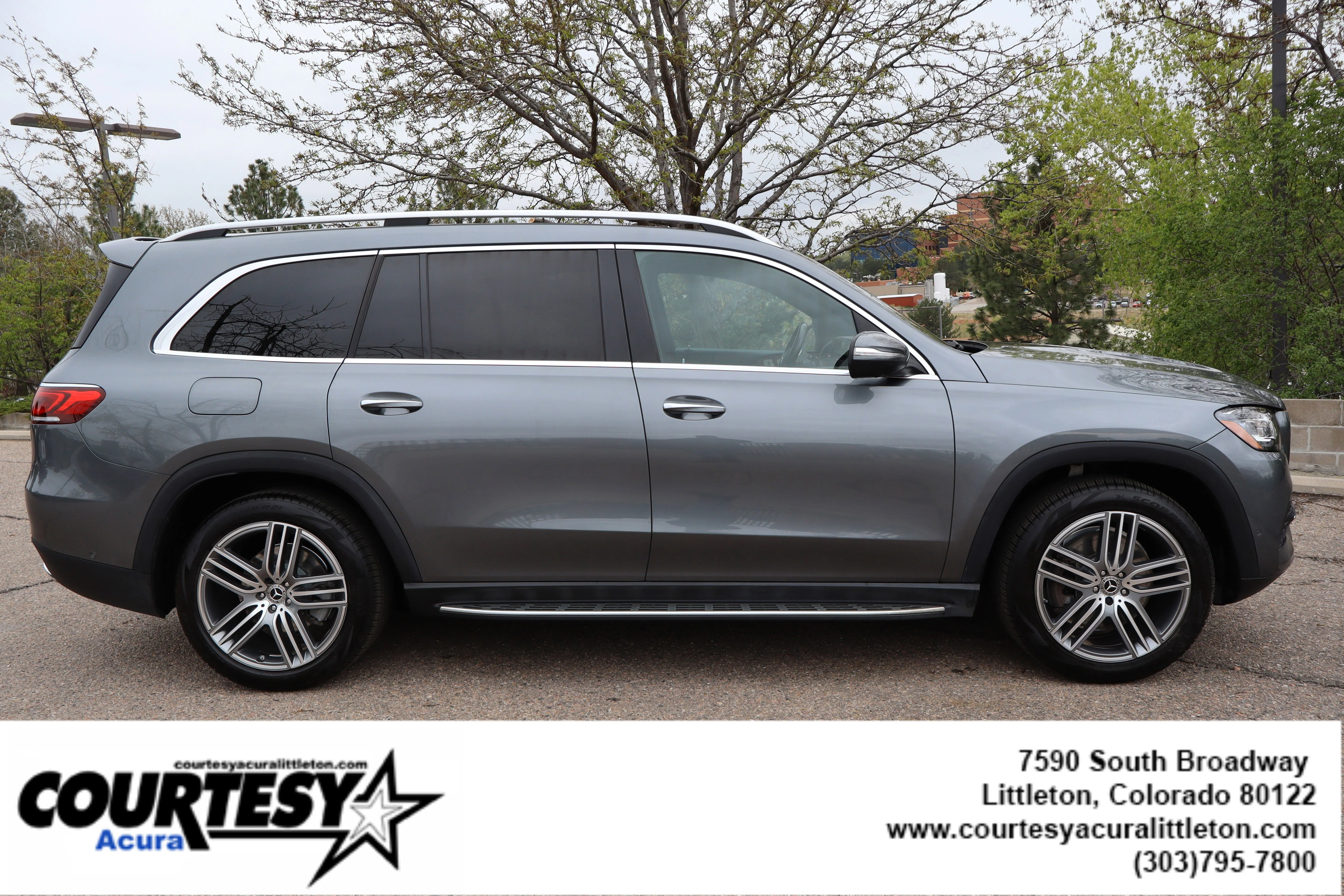 Used 2021 Gray Mercedes-Benz GLS 450 image 7