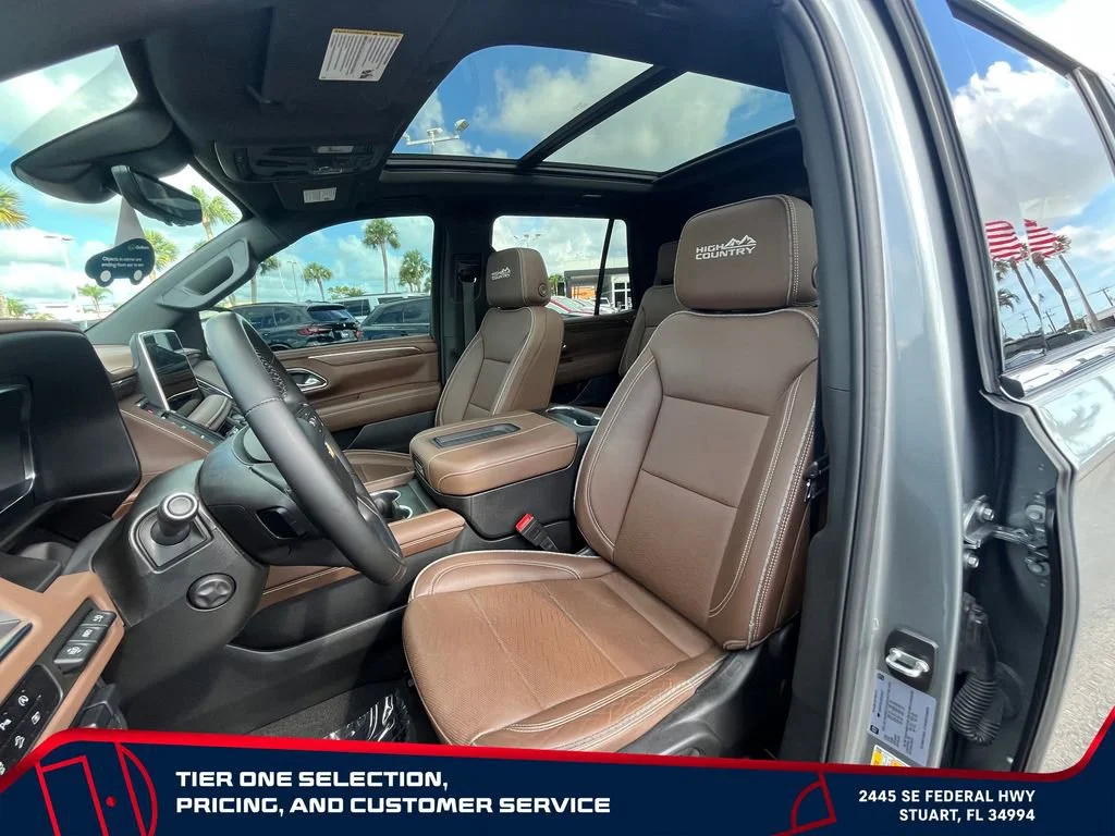 Used 2024 Sterling Gray Metallic Chevrolet High Country image 14