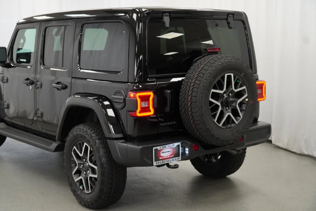 New 2027 Black Clear-Coat Paint Jeep Sahara image 16