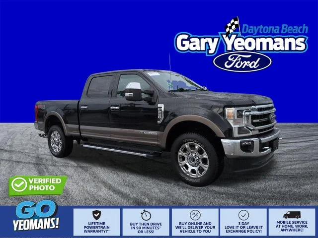 Certified Used 2020 Black Ford Lariat image 1