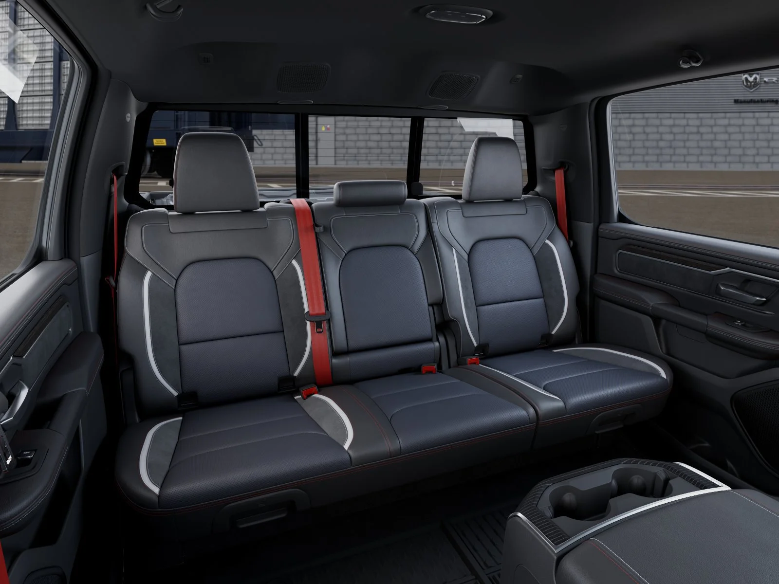 New 2026 Bright White Clear-Coat Exterior Paint RAM Laramie image 17