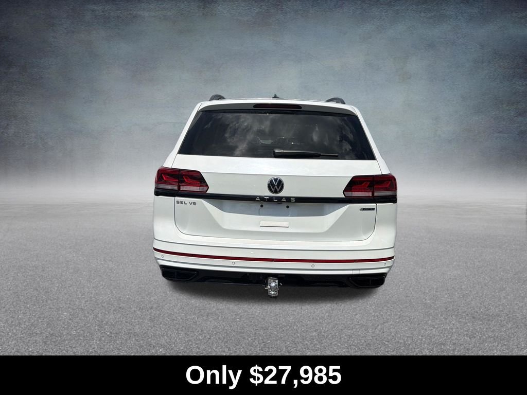 Used 2023 White Volkswagen 3.6L V6 SEL R-Line image 4