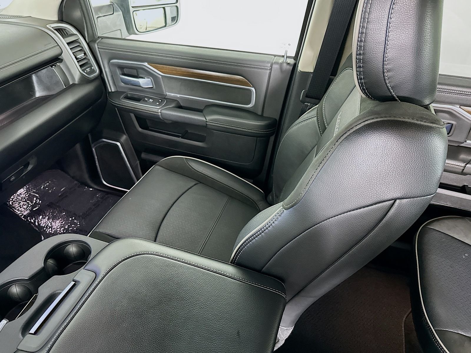 Used 2024 Bright White Clearcoat Ram Laramie image 24