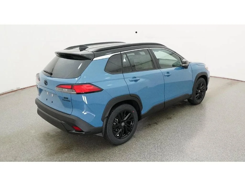 New 2026 Cavalry Blue with Jet Black roof Toyota Hybrid XSE image 12