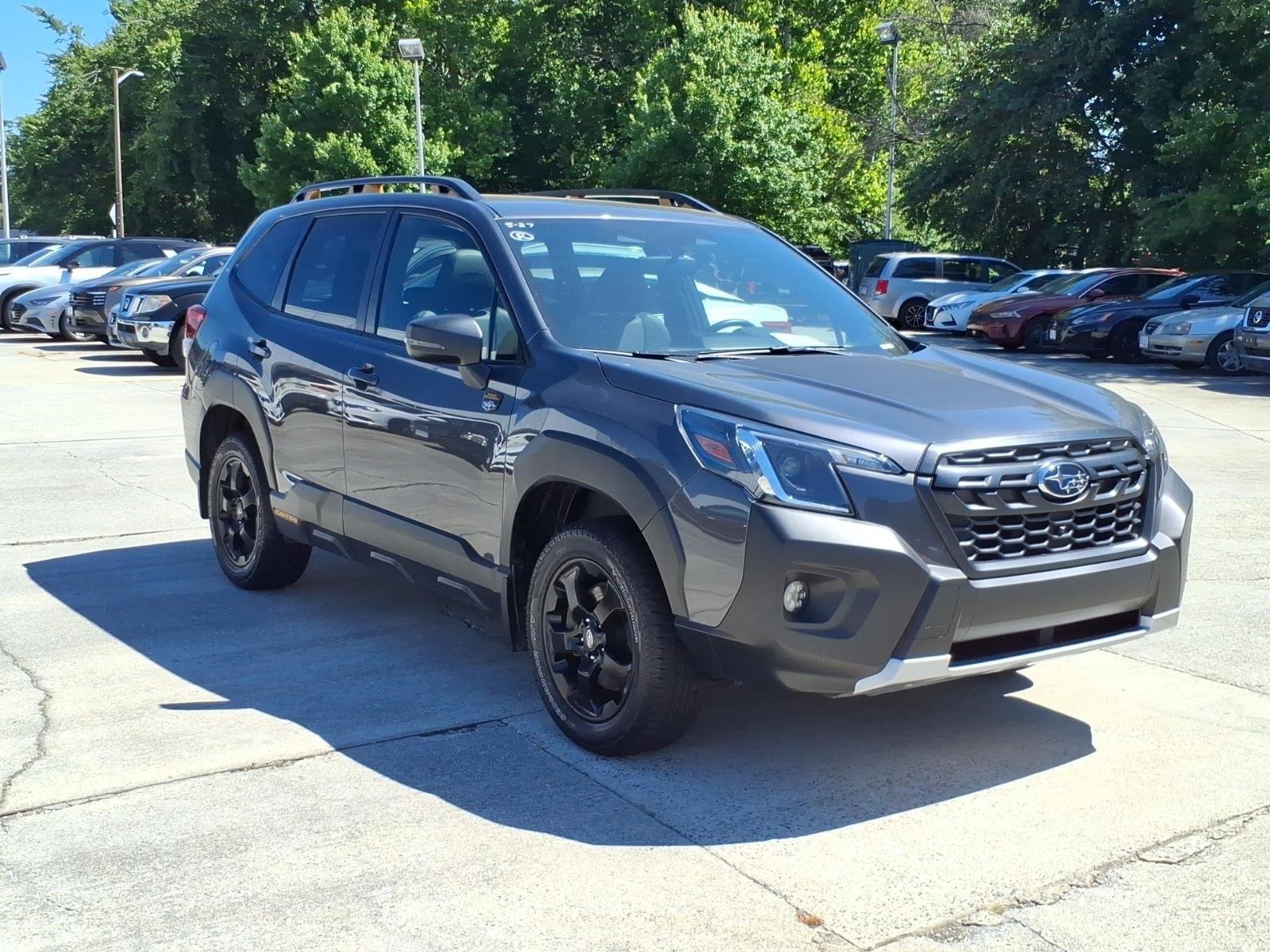 Used 2024 Magnetite Gray Metallic Subaru Wilderness image 6