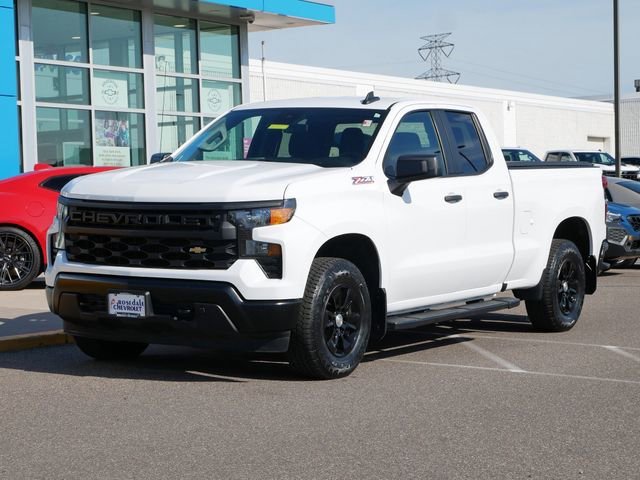 Used 2023 Chevrolet Silverado 1500 Work Truck with VIN 1GCRDAEDXPZ174984 for sale in Roseville, Minnesota