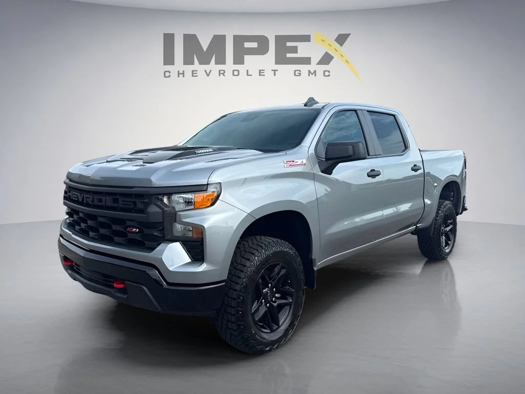 New 2026 Sterling Gray Metallic Chevrolet Custom Trail Boss image 1